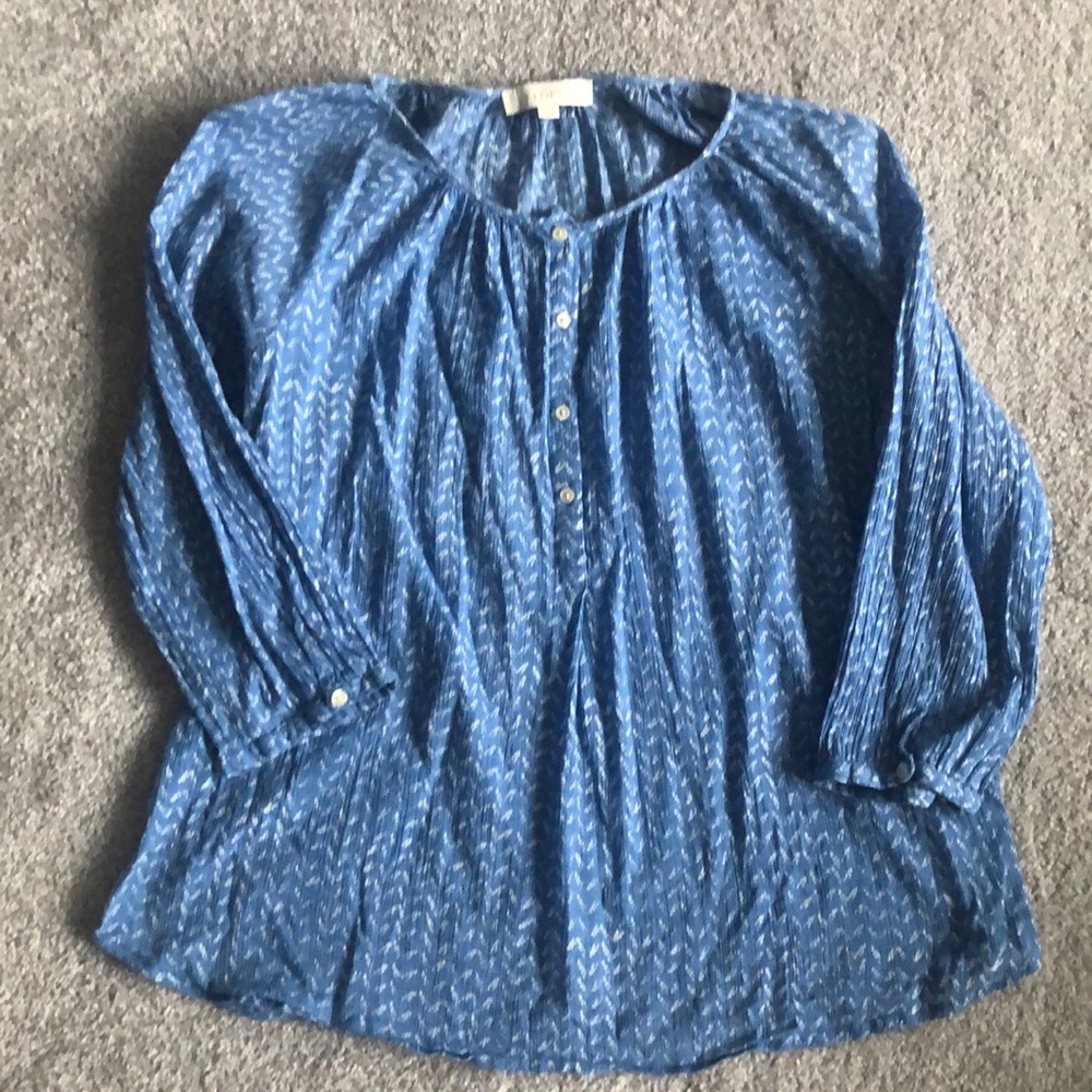 Loft peasant blouse